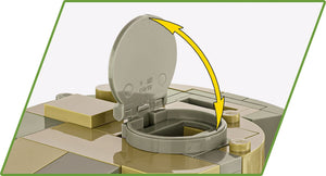 Panzer VI Tiger No. 131 The Tank Museum brick tank model 