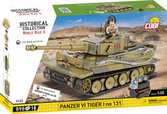 Panzer VI Tiger No. 131 The Tank Museum brick tank model 