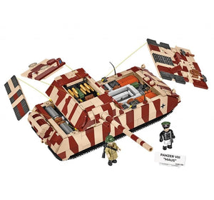 Panzer VIII Maus brick tank model - COBI 3138 - 1353 bricks