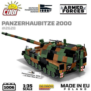 Panzerhaubitze 2000 brick tank model