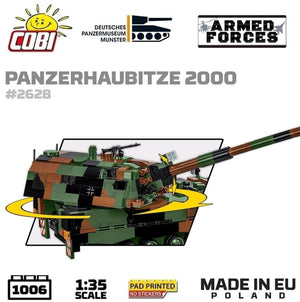 Panzerhaubitze 2000 brick tank model