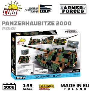 Panzerhaubitze 2000 brick tank model