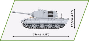 Panzerkampfwagen E-100 brick tank model 