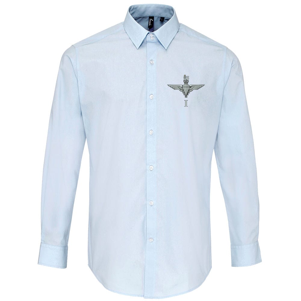 Parachute Regiment 1 PARA Embroidered Long Sleeve Oxford Shirt
