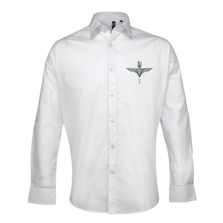 Parachute Regiment 1 PARA Embroidered Long Sleeve Oxford Shirt