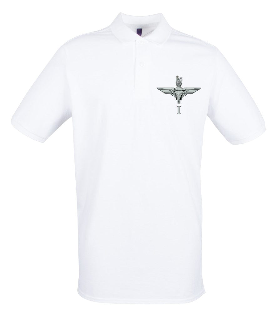 Parachute Regiment 1 PARA Embroidered Pique Polo Shirt