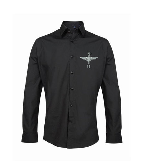 Parachute Regiment 2 PARA Embroidered Long Sleeve Oxford Shirt