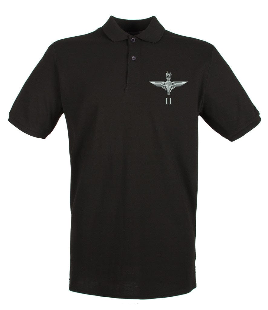 Parachute Regiment 2 PARA Embroidered Pique Polo Shirt