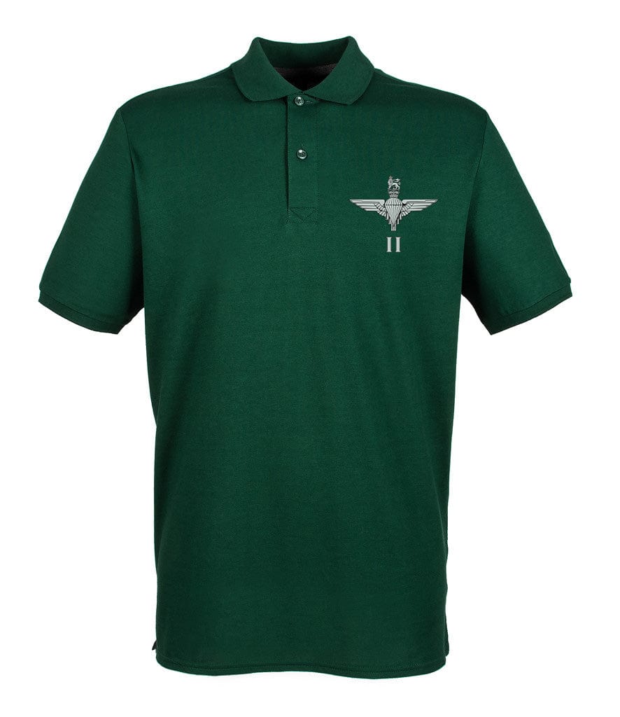 Parachute Regiment 2 PARA Embroidered Pique Polo Shirt