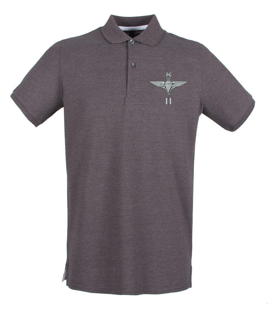 Parachute Regiment 2 PARA Embroidered Pique Polo Shirt