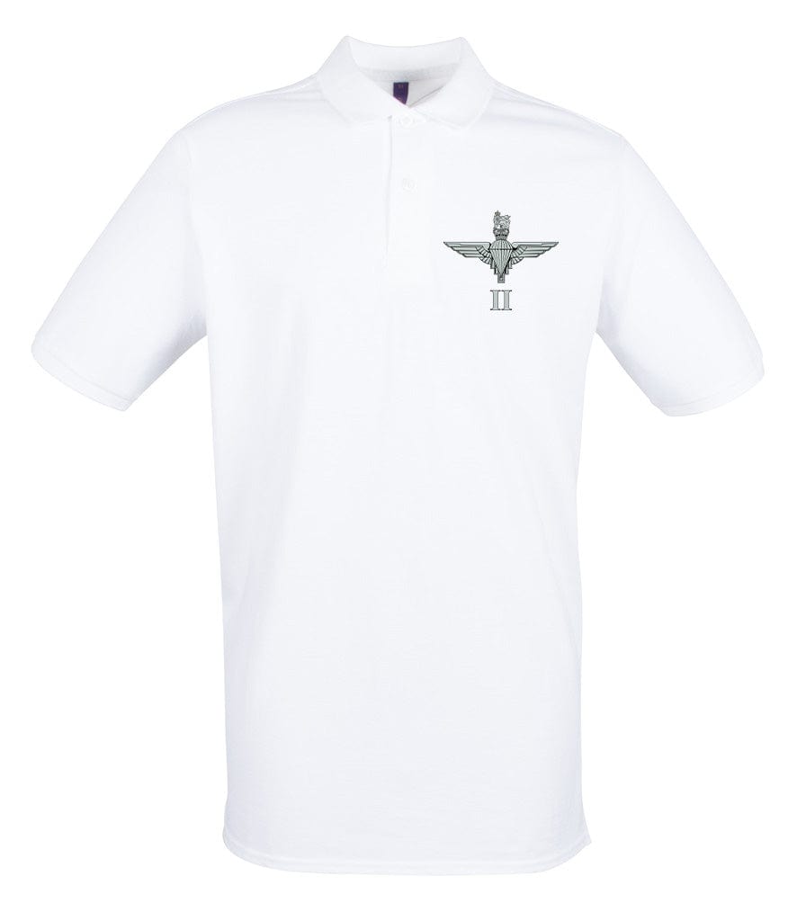 Parachute Regiment 2 PARA Embroidered Pique Polo Shirt