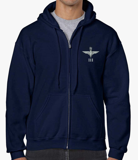 Parachute Regiment 3 PARA Unisex Full Zip Hoodie