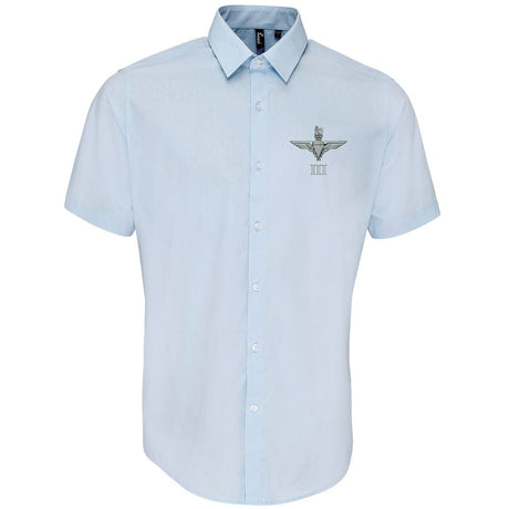Parachute Regiment 3 PARA Embroidered Short Sleeve Oxford Shirt