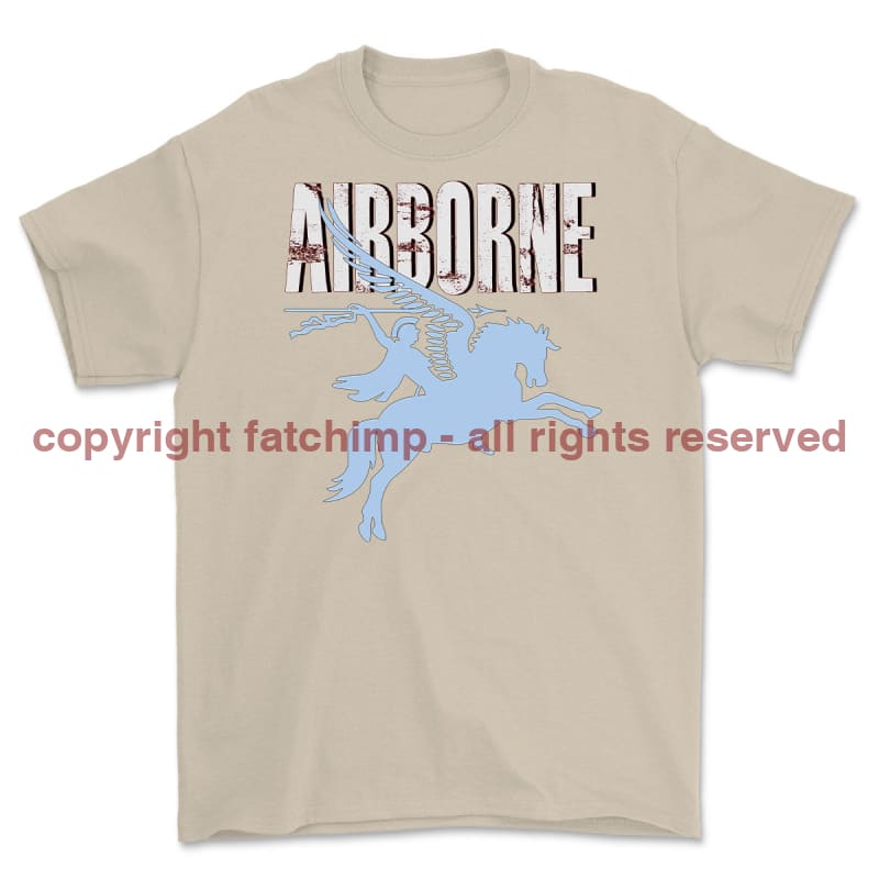 Airborne Pegasus Printed T-Shirt
