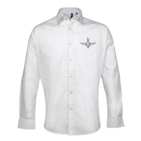 Parachute Regiment Embroidered Long Sleeve Oxford Shirt