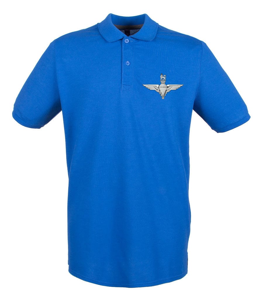 Parachute Regiment Embroidered Pique Polo Shirt