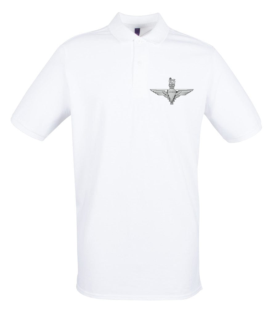Parachute Regiment Embroidered Pique Polo Shirt