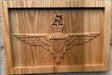 Parachute Regiment 3d Hand Carved Logo Plaque