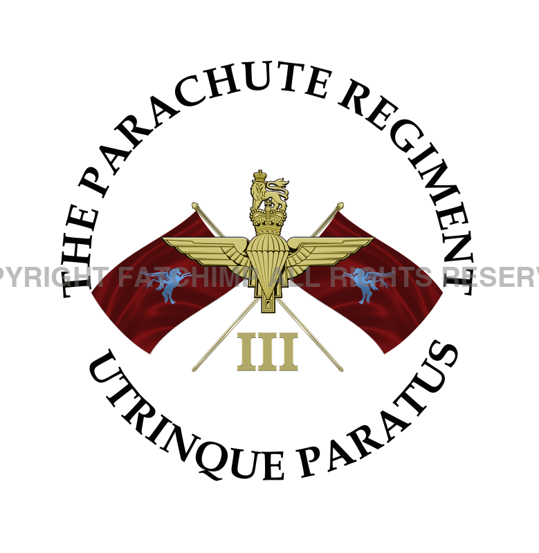 Parachute Regiment 3 Para Printed T-Shirt