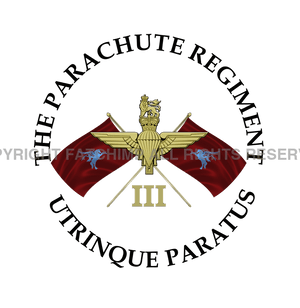 Parachute Regiment 3 Para Printed T-Shirt