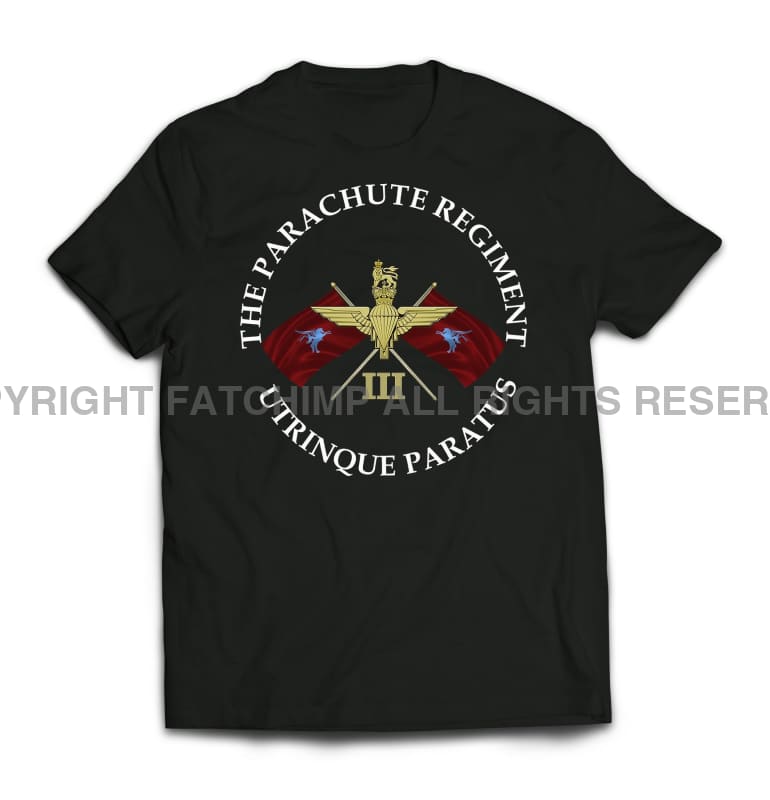 Parachute Regiment 3 Para Printed T-Shirt