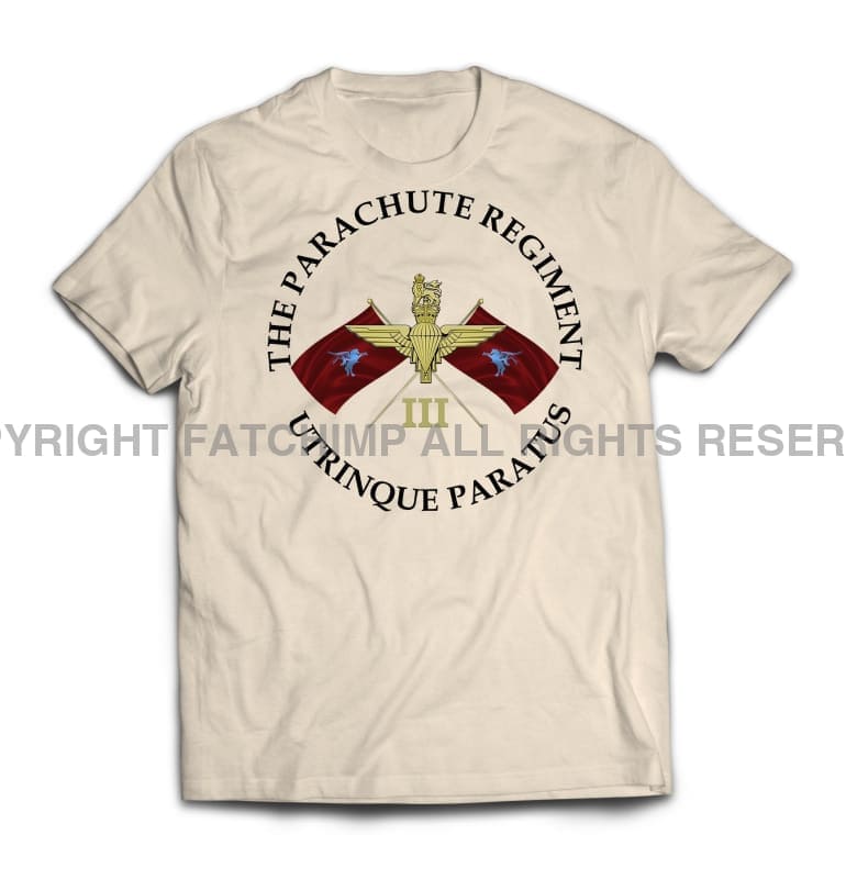 Parachute Regiment 3 Para Printed T-Shirt