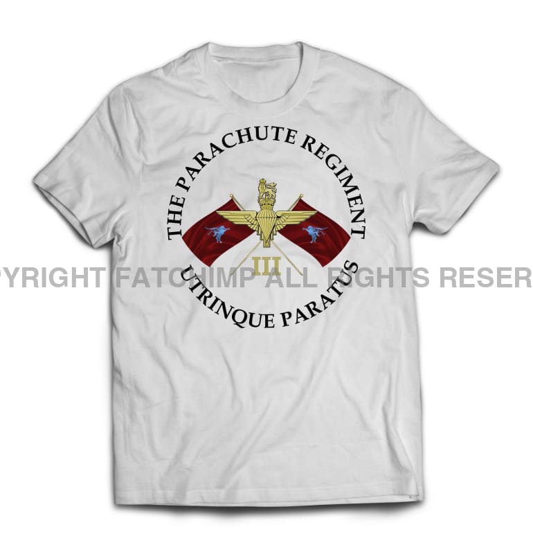 Parachute Regiment 3 Para Printed T-Shirt