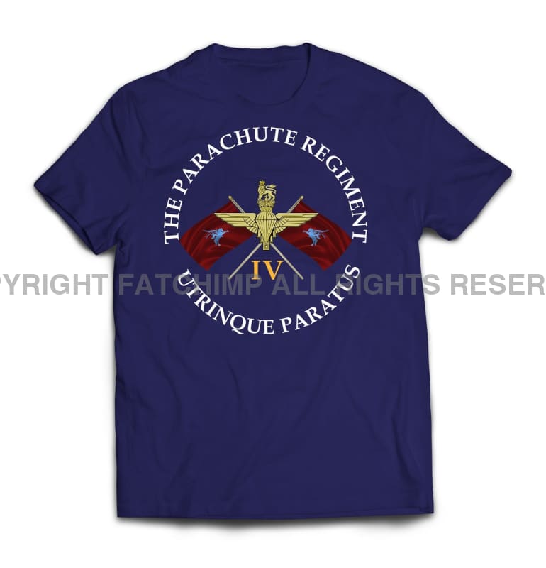 Parachute Regiment 4 Para Printed T-Shirt