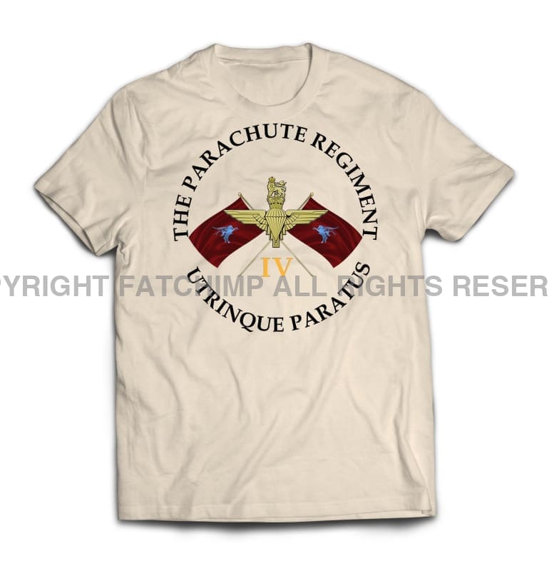 Parachute Regiment 4 Para Printed T-Shirt