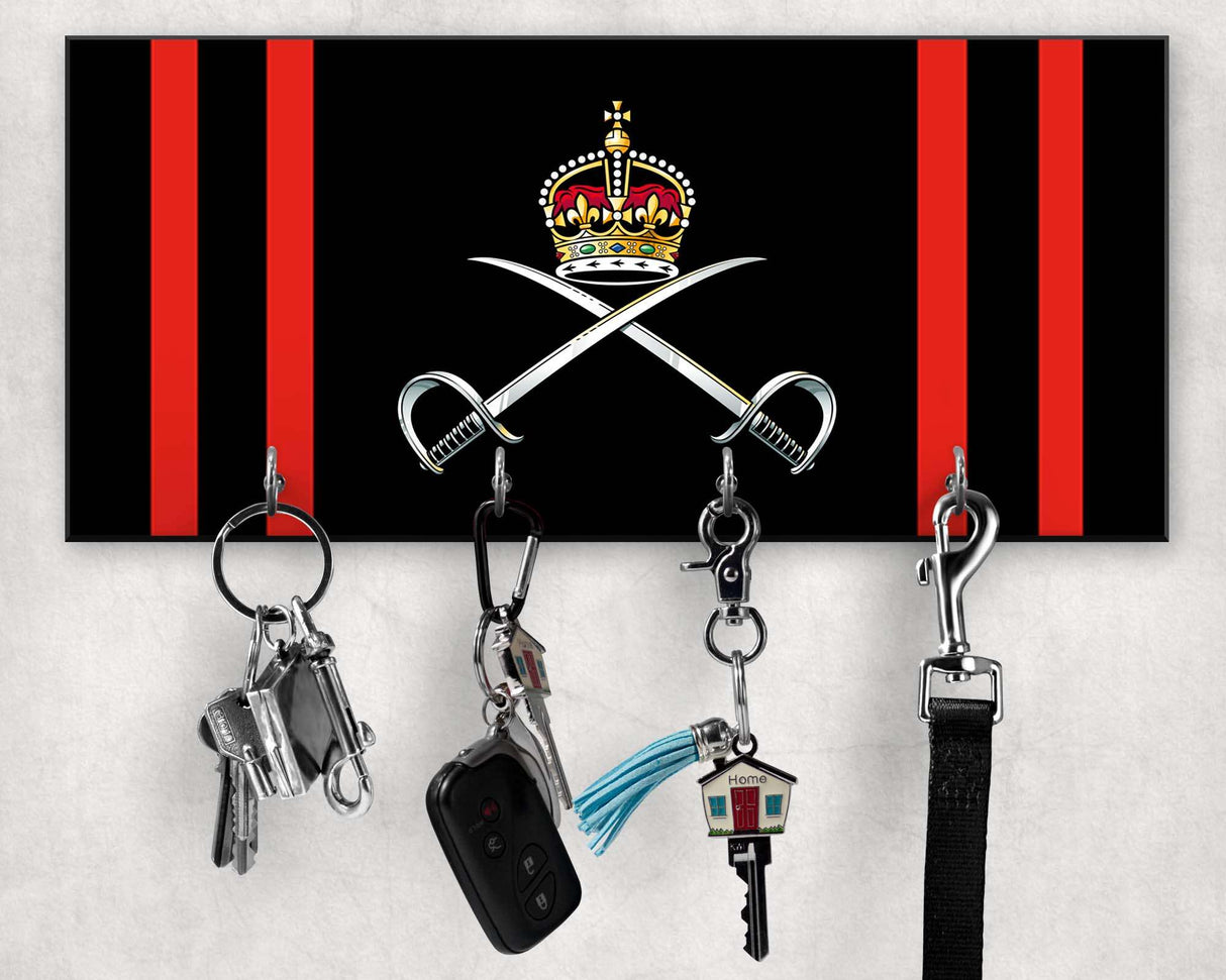 Royal Army Physical Training Corps - Wooden Key/Beret Hook (New King's Crown)