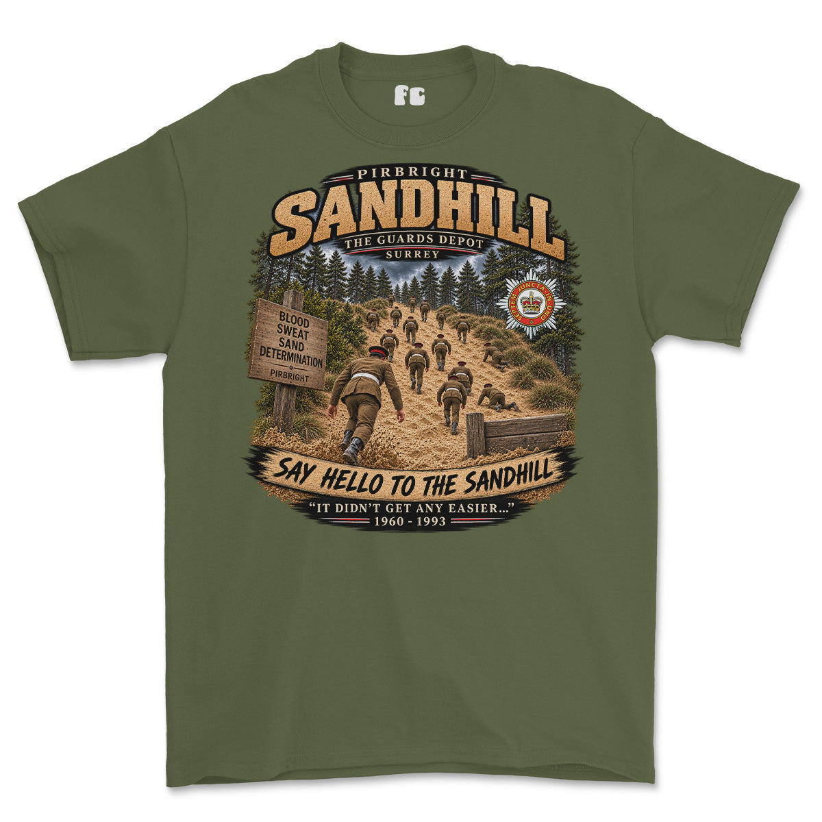 Say Hello To The Sandhill Printed T-Shirt