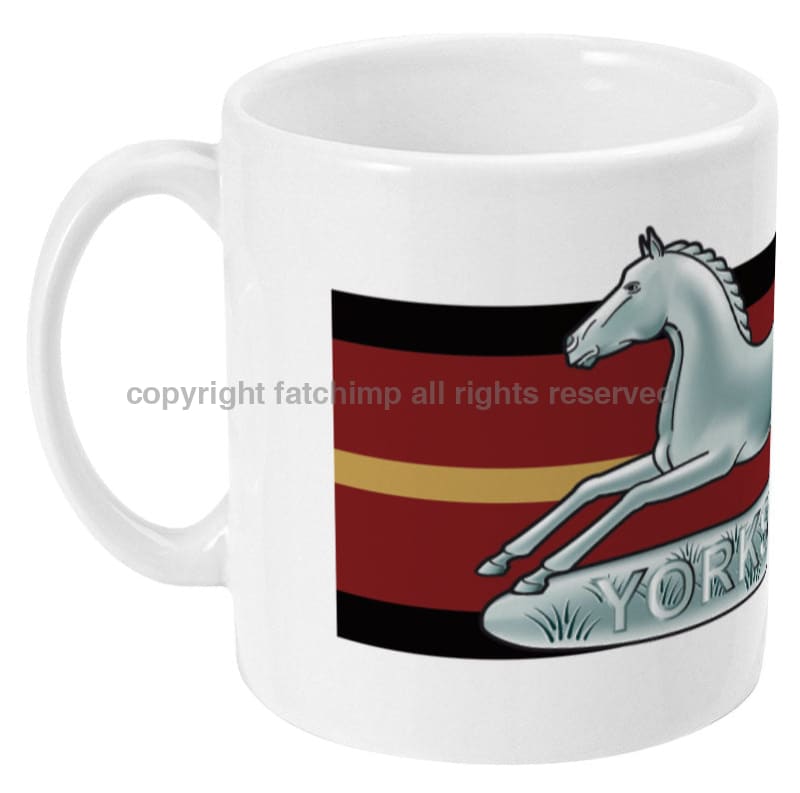 Prince Of Wales' Own Regiment Of Yorkshire Ceramic Mug