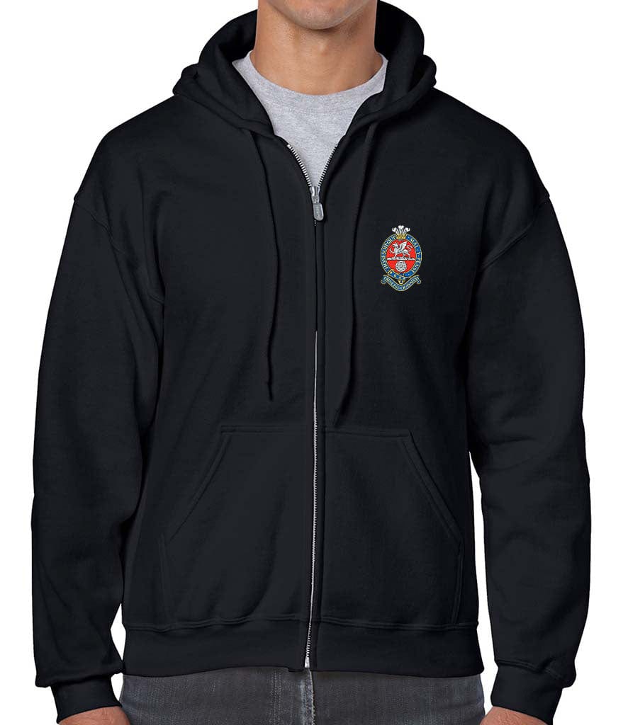 Princess of Wales' Royal Regiment Unisex Full Zip Hoodie