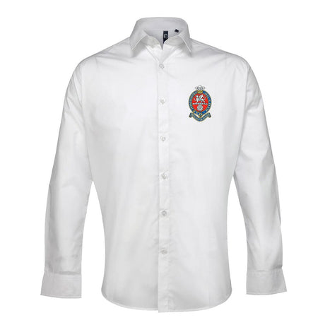Princess of Wales' Royal Regiment Embroidered Long Sleeve Oxford Shirt