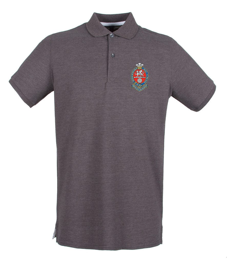 Princess of Wales' Royal Regiment Embroidered Pique Polo Shirt