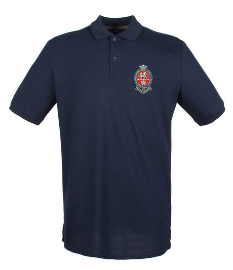 Princess of Wales' Royal Regiment Embroidered Pique Polo Shirt
