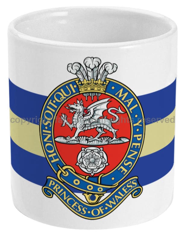 Princess Of Wales' Royal Regiment Ceramic Mug