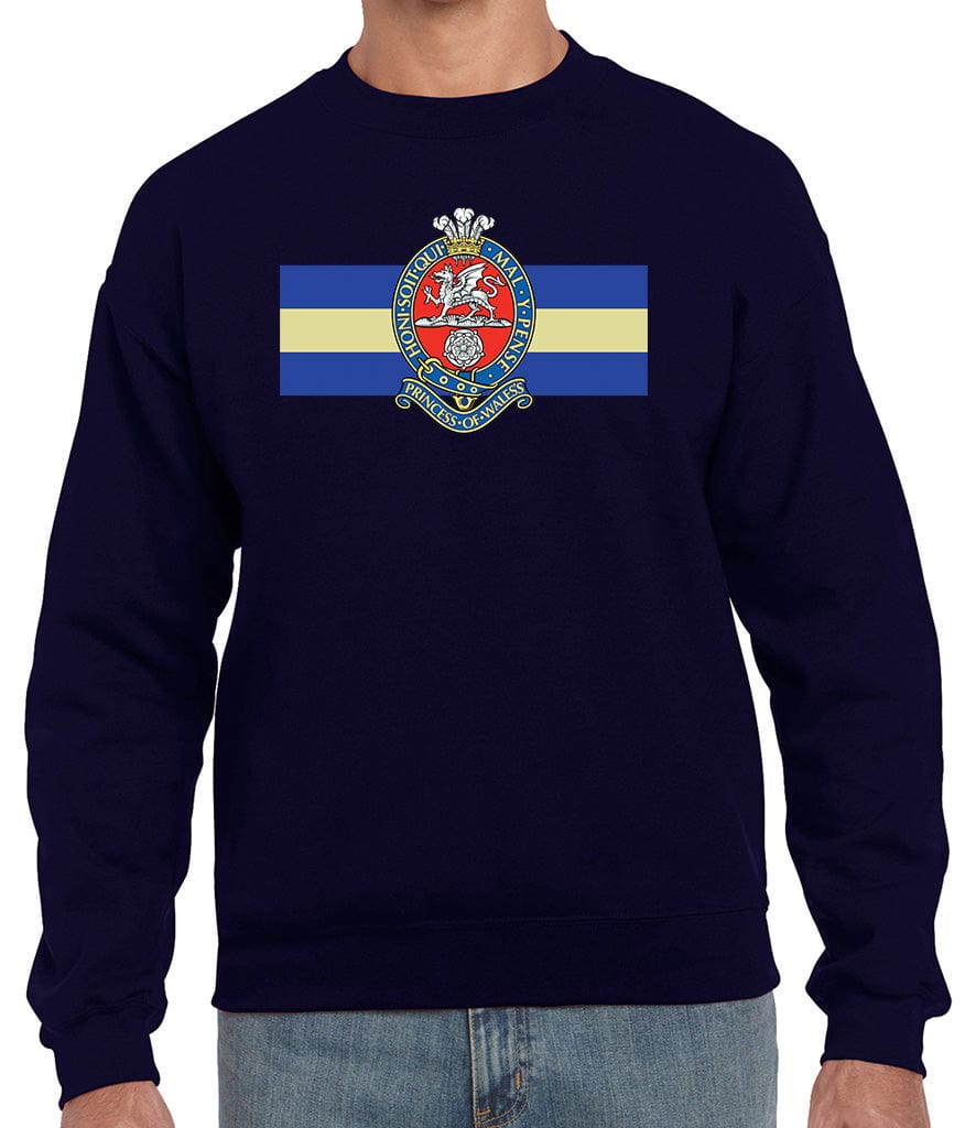 Princess Of Wales' Royal Regiment Front Printed Sweater