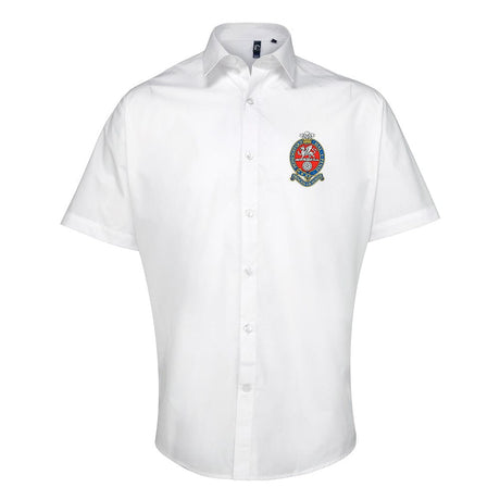 Princess of Wales' Royal Regiment Embroidered Short Sleeve Oxford Shirt