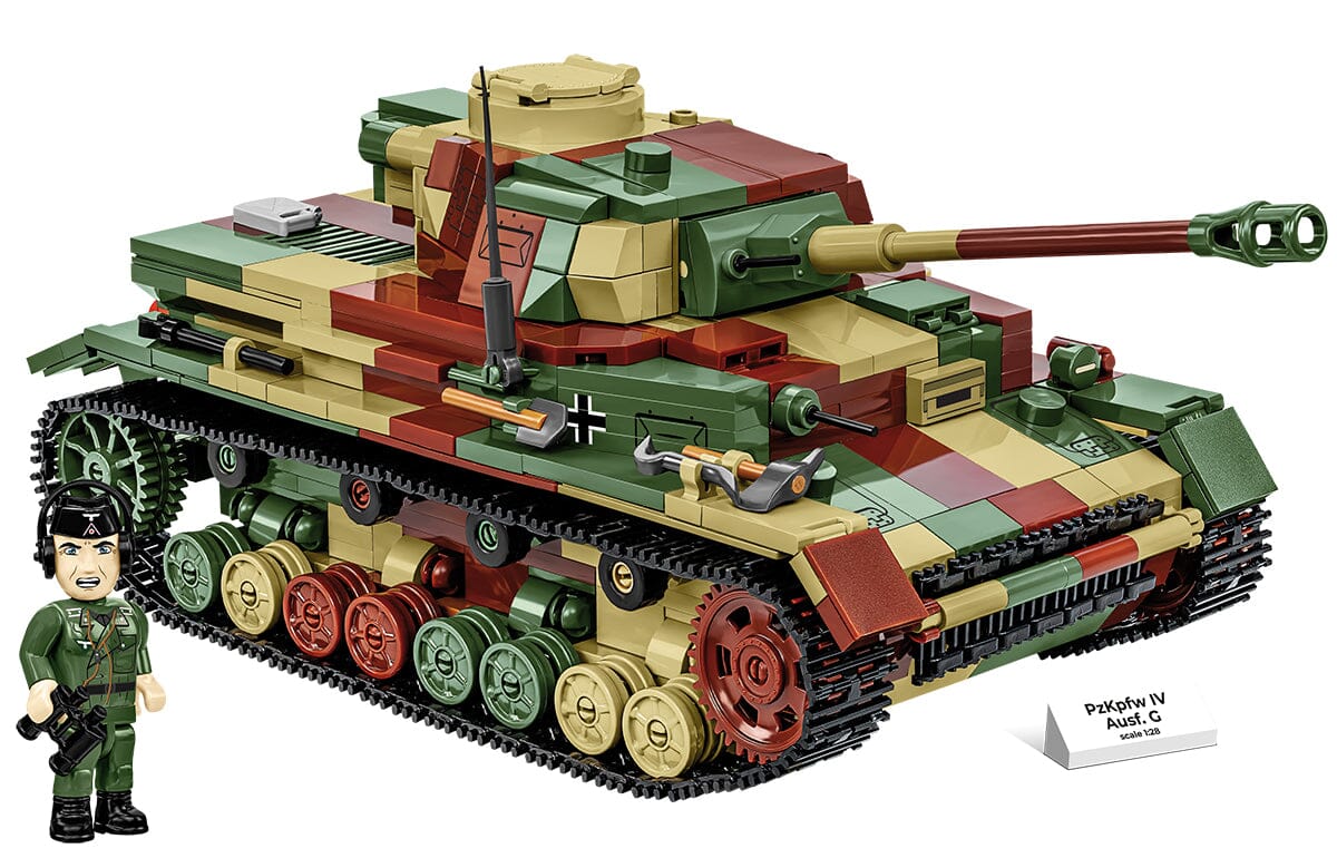 Panzerkampfwagen IV Ausf. G. brick tank model
