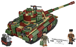 Panzer Tiger VI Ausf. E brick tank model - COBI 3124 - 862 bricks