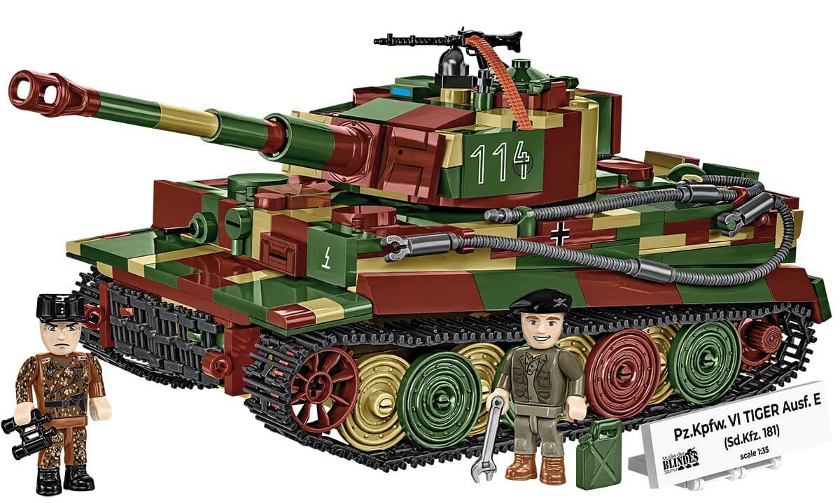 Panzer Tiger VI Ausf. E brick tank model - COBI 3124 - 862 bricks
