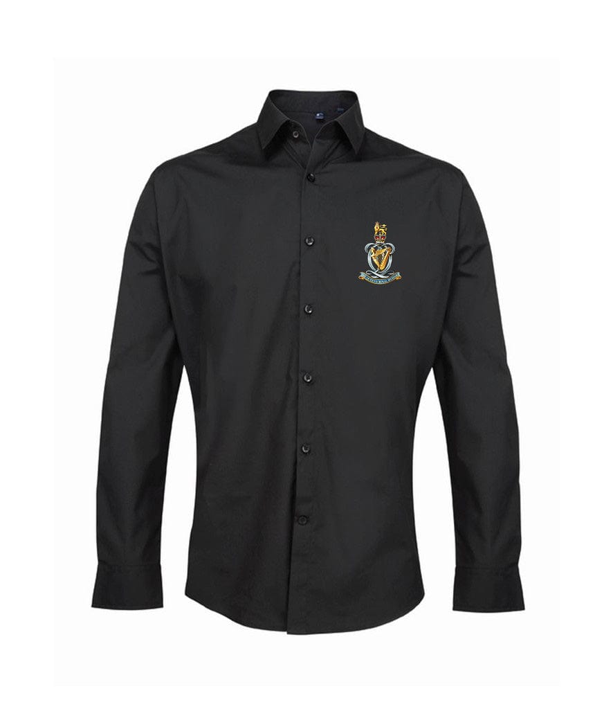 Queen's Royal Hussars Embroidered Long Sleeve Oxford Shirt