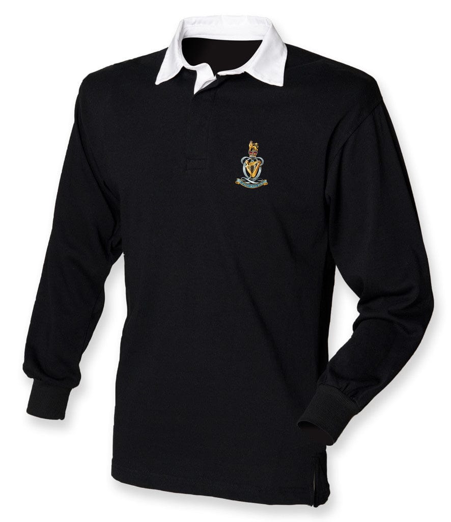 Queen's Royal Hussars Long Sleeve Rugby Shirt