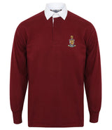 Queen's Royal Hussars Long Sleeve Rugby Shirt