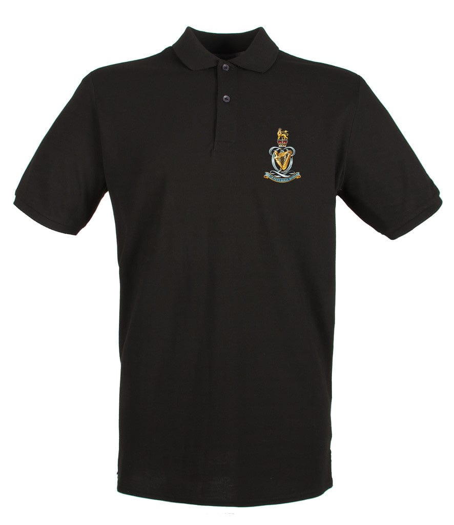 Queen's Royal Hussars Embroidered Pique Polo Shirt