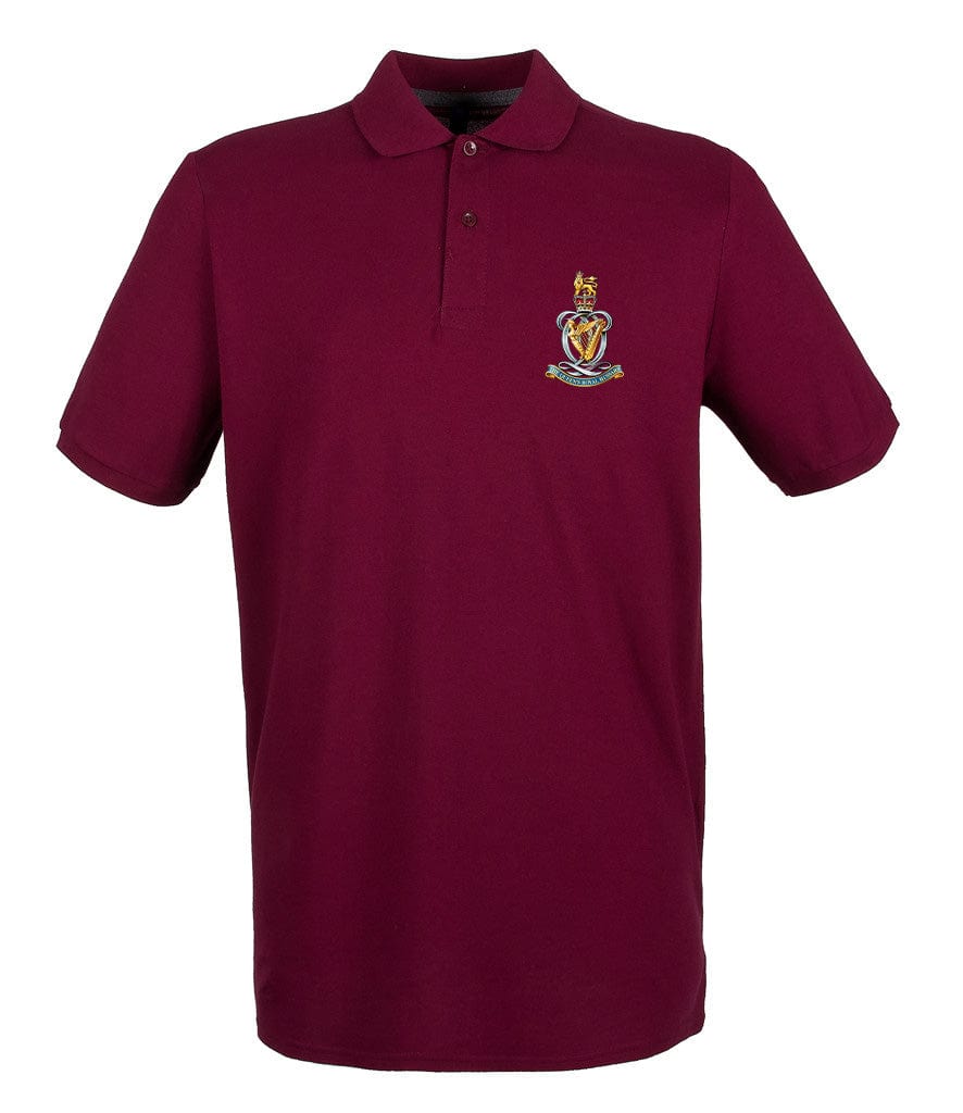 Queen's Royal Hussars Embroidered Pique Polo Shirt