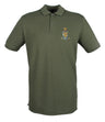 Queen's Royal Hussars Embroidered Pique Polo Shirt