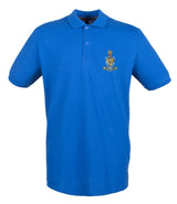 Queen's Royal Hussars Embroidered Pique Polo Shirt