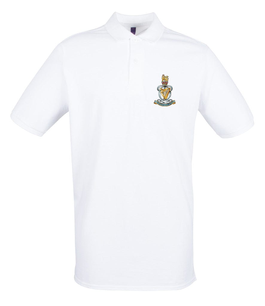 Queen's Royal Hussars Embroidered Pique Polo Shirt